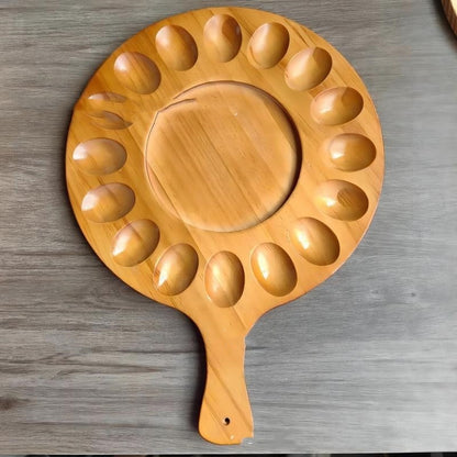 Wooden Holder Grid Holder Egg Tray