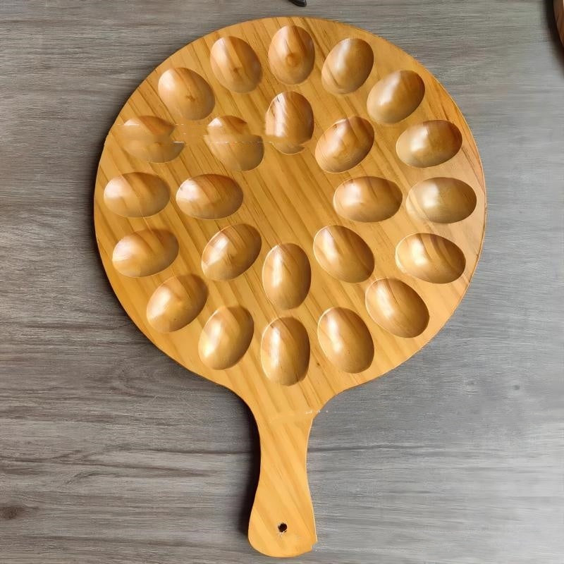 Wooden Holder Grid Holder Egg Tray