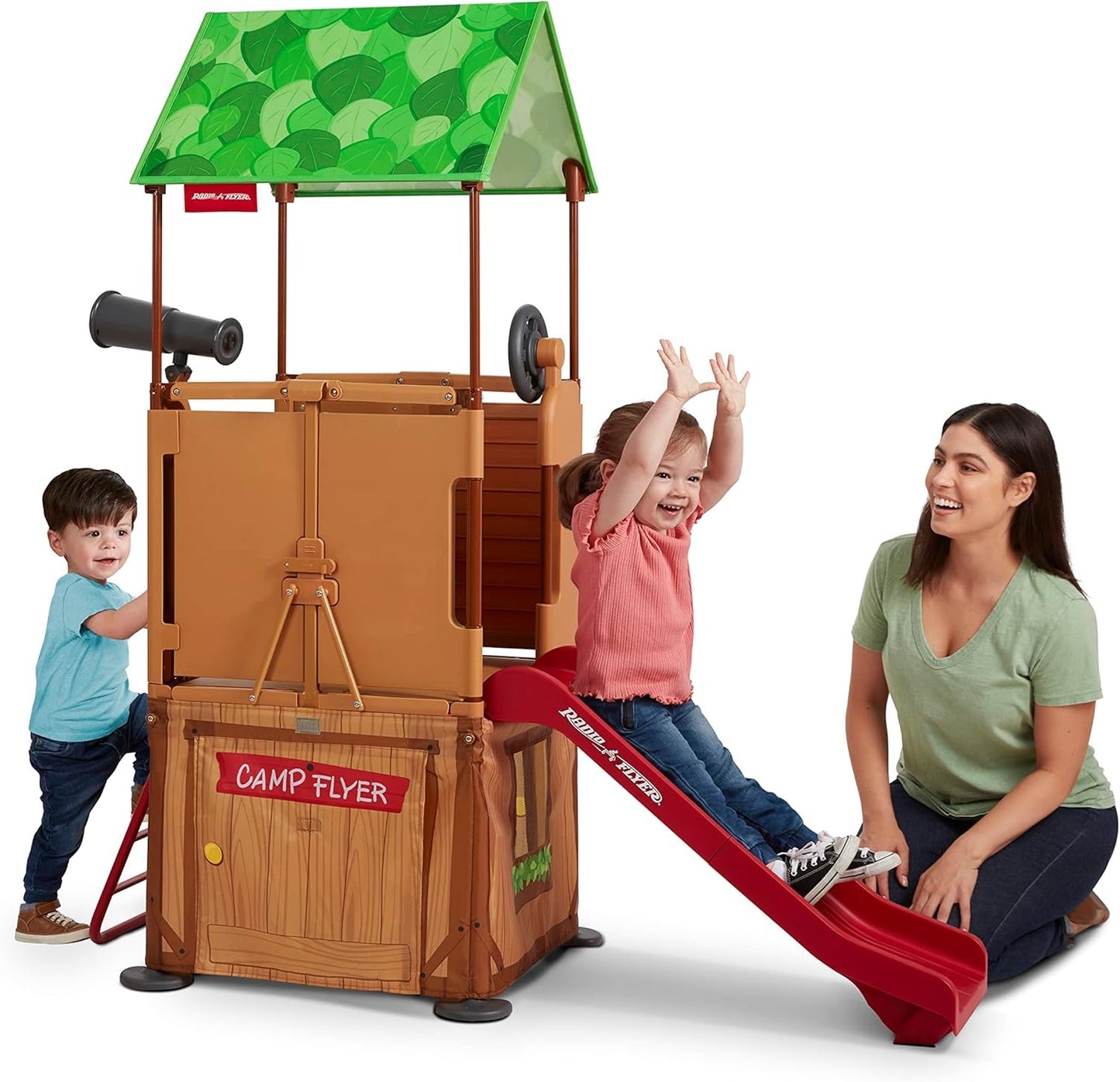 Play & Fold Awaytreehouse, Toddler Climber, Kids Playhouse for Ages