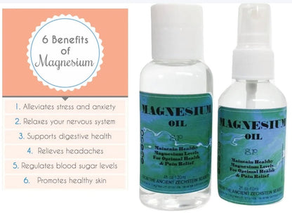 Pure Magnesium Oil Spray And Refill