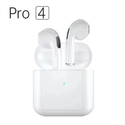 Pro4 TWS Bluetooth Earphones 9D Stereo Wireless Headphones InEar HiFi