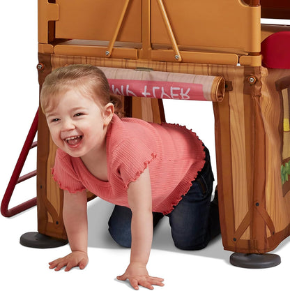 Play & Fold Awaytreehouse, Toddler Climber, Kids Playhouse for Ages